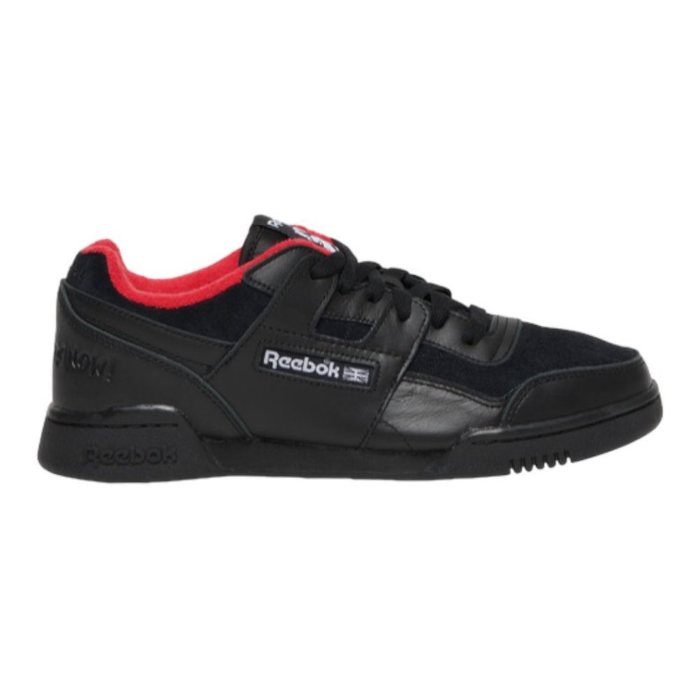 Reebok Men's Workout Plus Human Rights Now! Black Red Sneaker Size 7.5 New